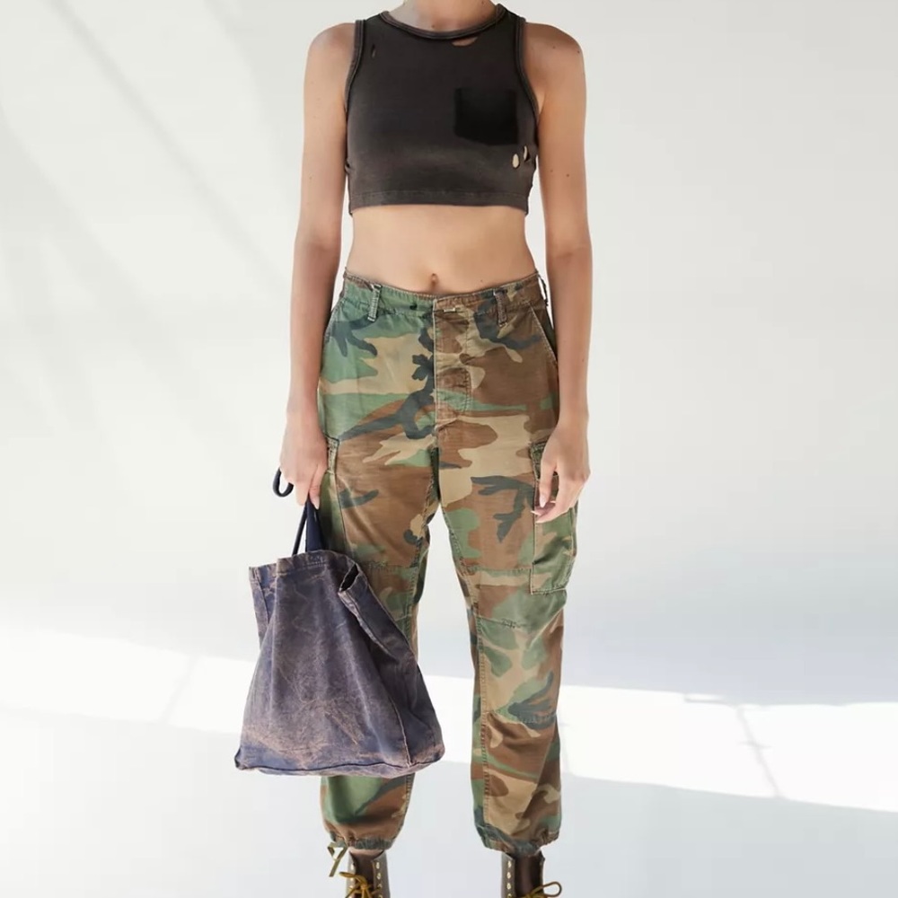 Urban Renewal Vintage Made In The USA Camo Pant